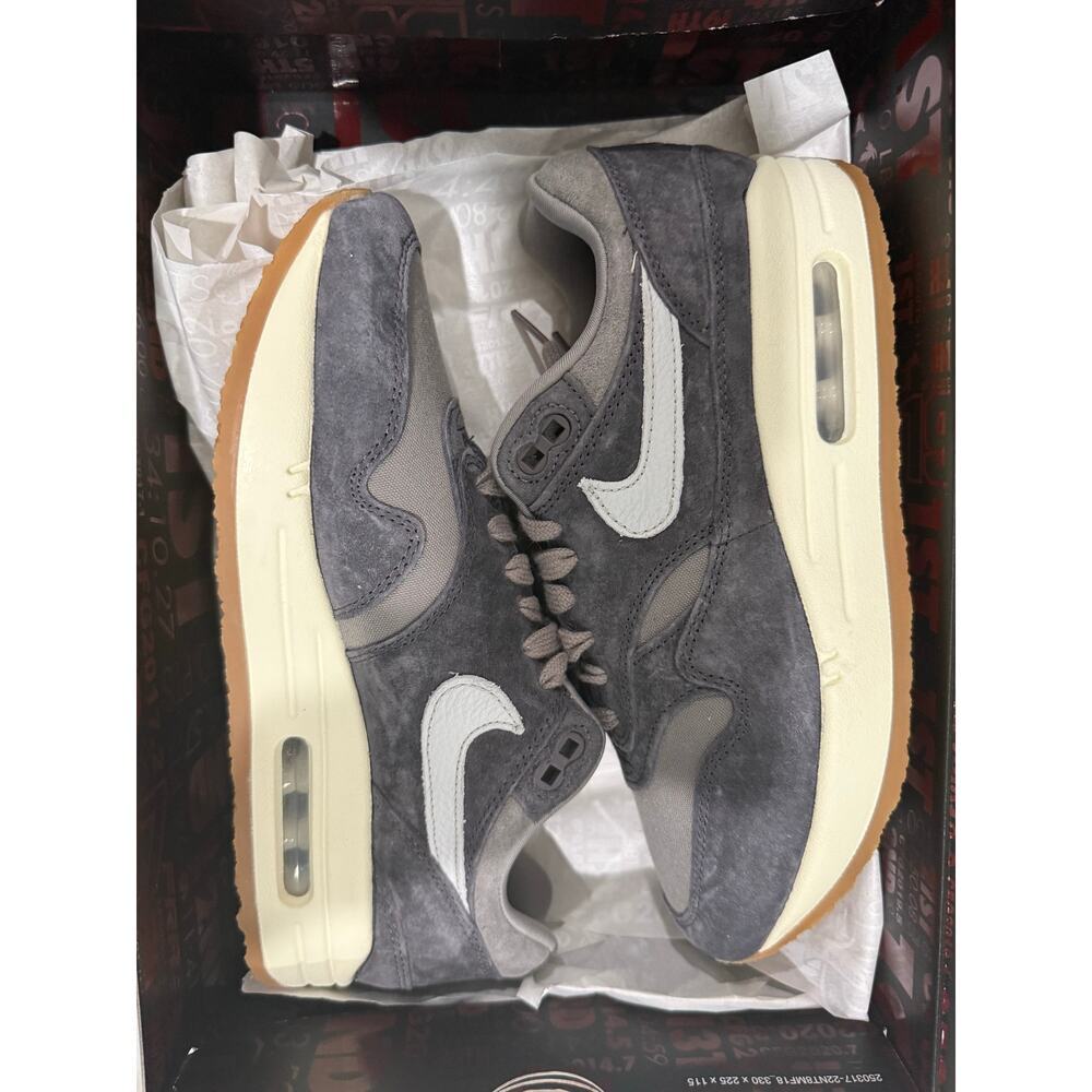 Nike Air Max 1 Crepe Soft Grey Size 6m 7.5w FD588-001 - Picture 9 of 9